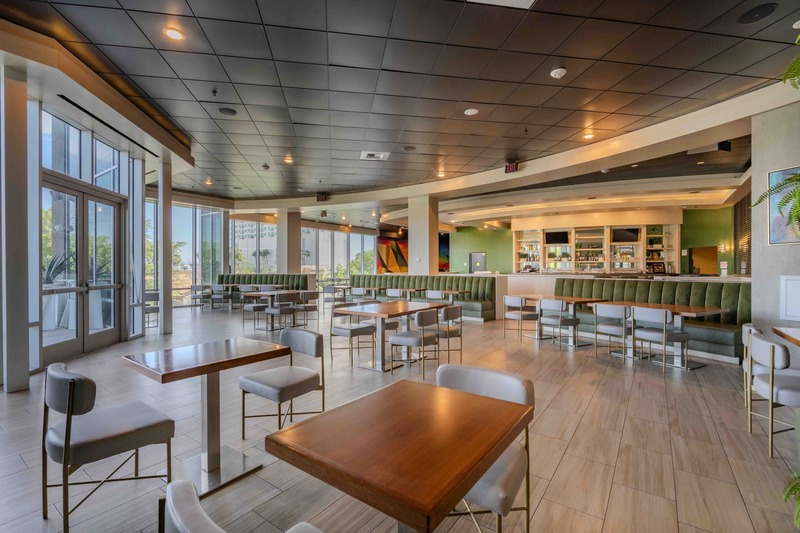 The restaurant and bar at THIRD Street